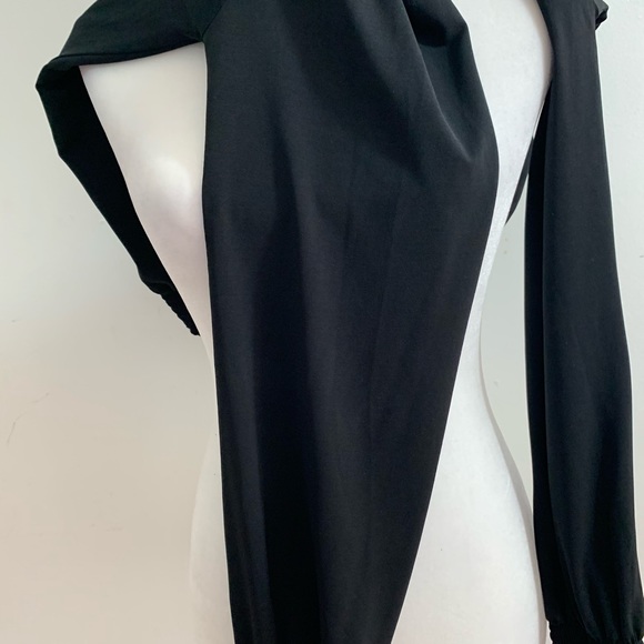 I.N.C. International Concepts Smocked Off The Shoulder Long Sleeve Top - Picture 7 of 10